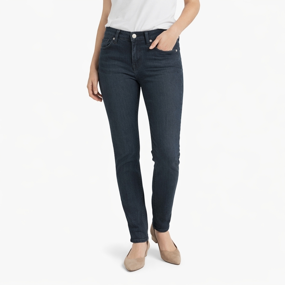 💚 (3 For $25) Acne ($380) Studios Ace Nelson Petrol Slim Jeans Stretch Denim